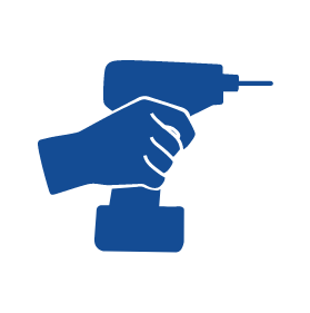 DALL·E 2024-01-30 21.28.53 - An icon for 'Unlimited Repair Visits' for an EcoCute repair service landing page. The design features a black silhouette of a repair technician with a.png